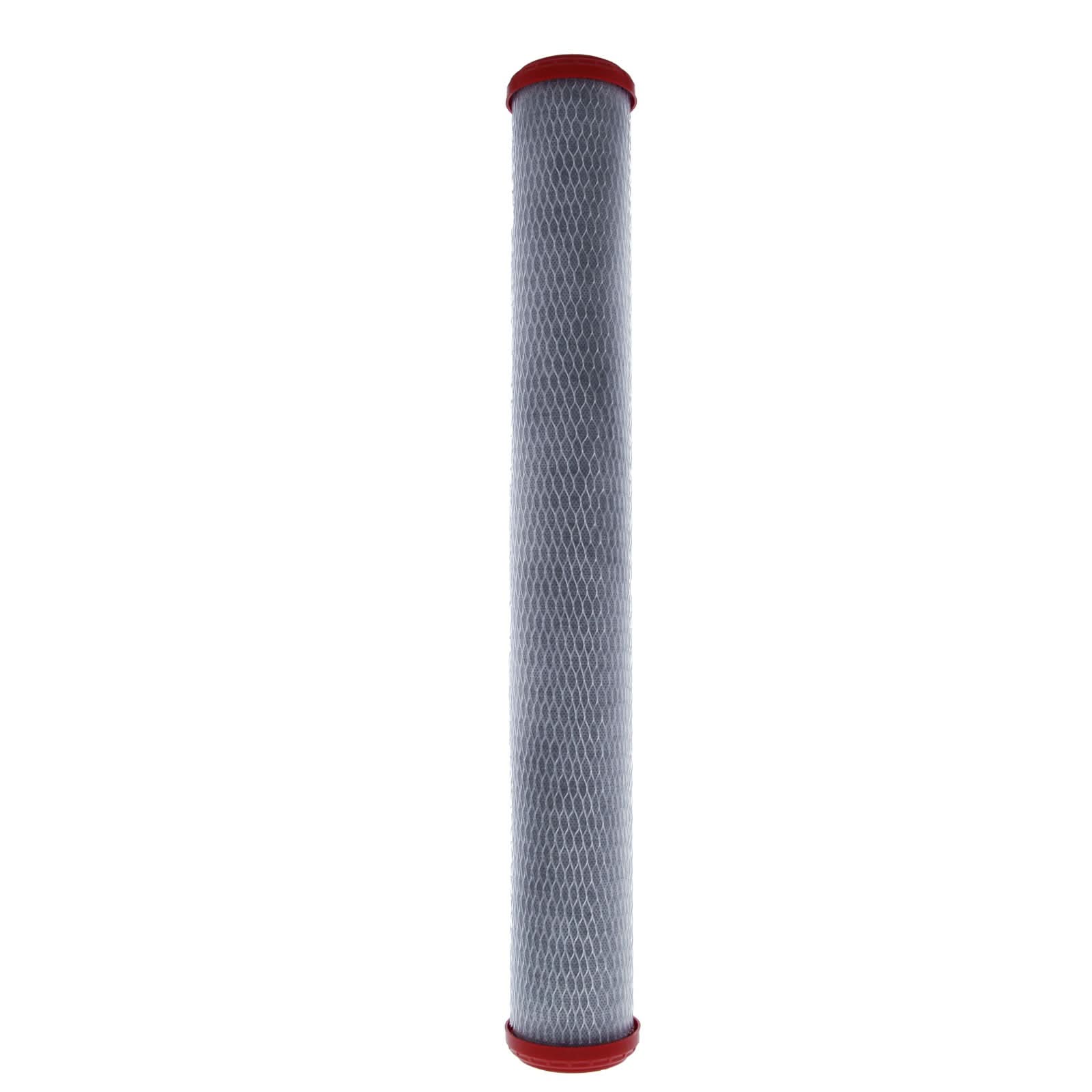 Chloramine Reducing Filter by USWF Catalytic Carbon Block 1 Micron 20"x2.5" - WaterFilters.NET