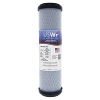 Lead Reducing Carbon Block Filter by USWF 0.5 Micron 10"x2.5" - WaterFilters.NET
