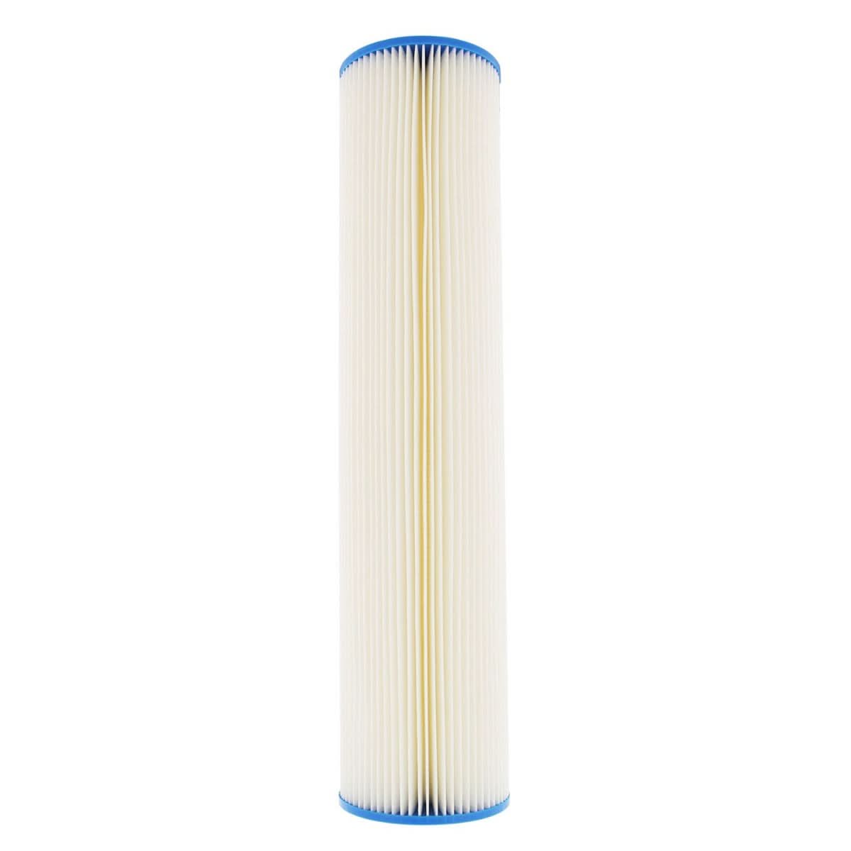 20 Micron Pleated Polyester Sediment Filter by USWF 20"x4.5" - WaterFilters.NET