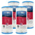 5 Micron Pleated Polyester Sediment Filter by USWF 10"x4.5" - WaterFilters.NET