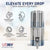 USWF Gravity Filter Elements Combo Pack, Black Carbon And Fluoride Filtration Elements - WaterFilters.NET