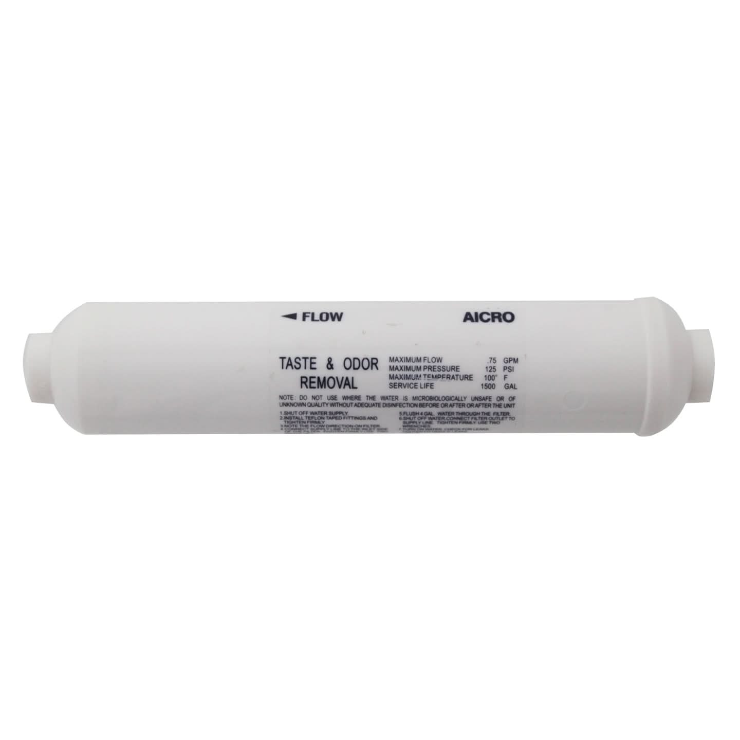 Watts AICRO Inline Polishing Filter - WaterFilters.NET