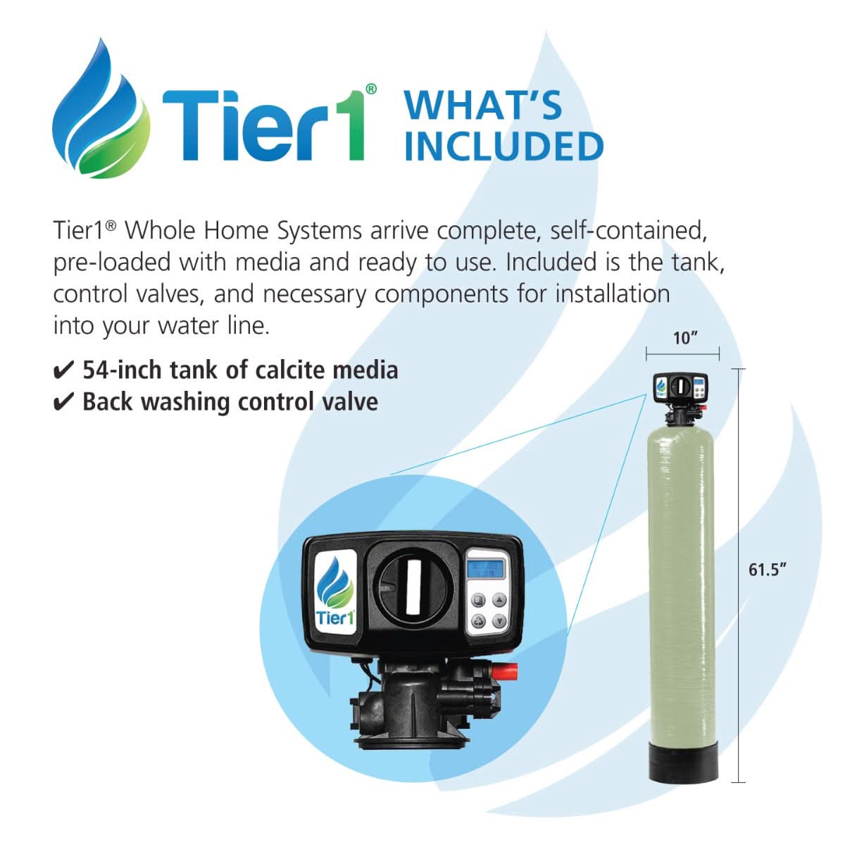 Precision Certified Series Tier1 Whole House Water Neutralizing System for 4 - 6 Bathrooms - WaterFilters.NET